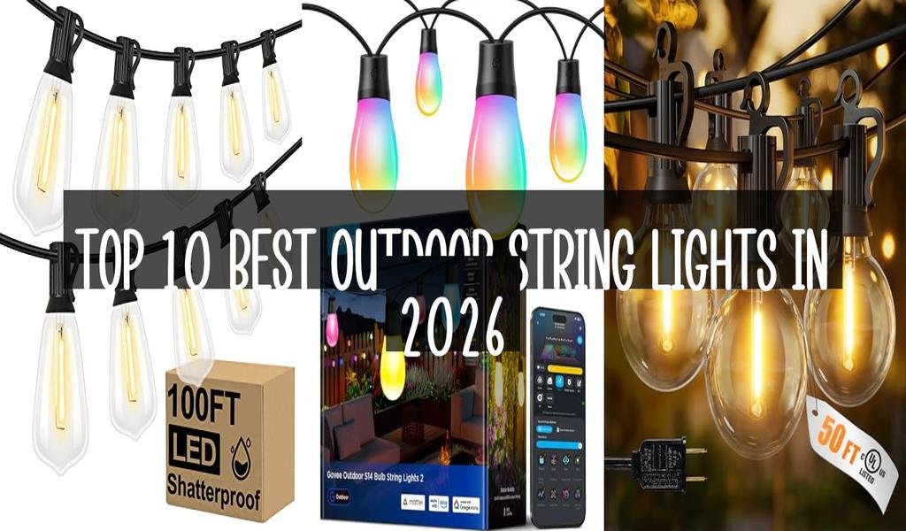 Top 10 Best Outdoor String Lights in 2026