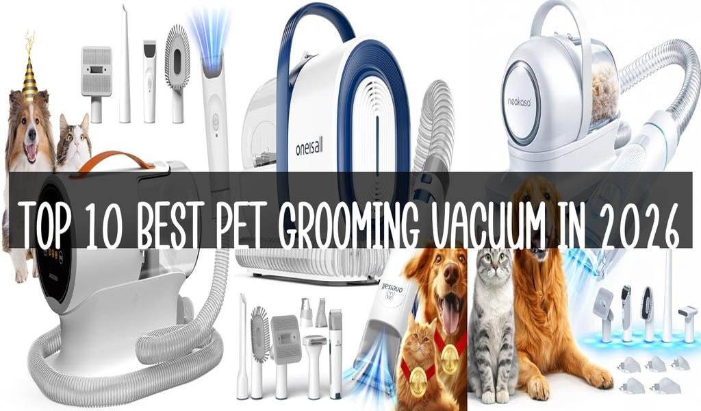 Top 10 Best Pet Grooming Vacuum in 2026
