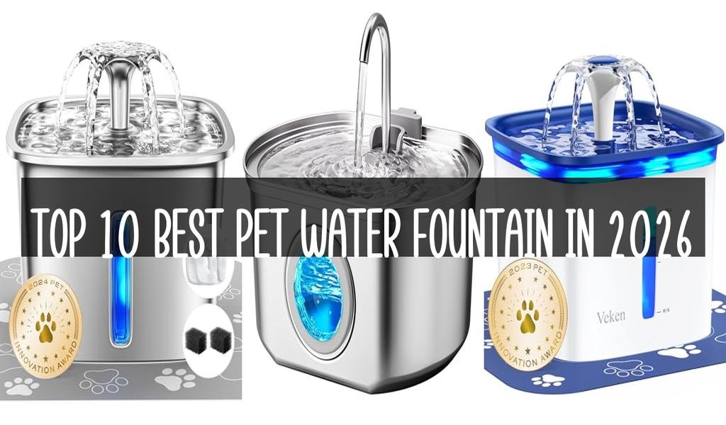 Top 10 Best Pet Water Fountain in 2026